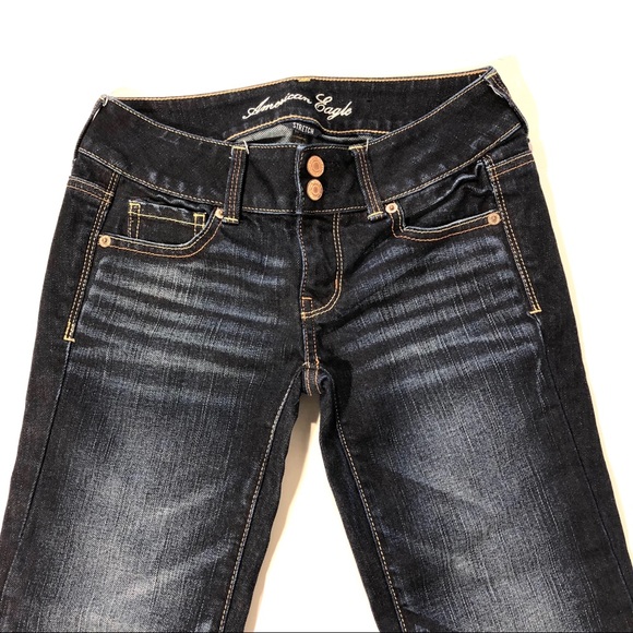 American Eagle Low Rise Stretch Artist Ankle Jeans - Picture 3 of 8